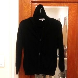 Neiman Marcus Cashmere Zip-up XS